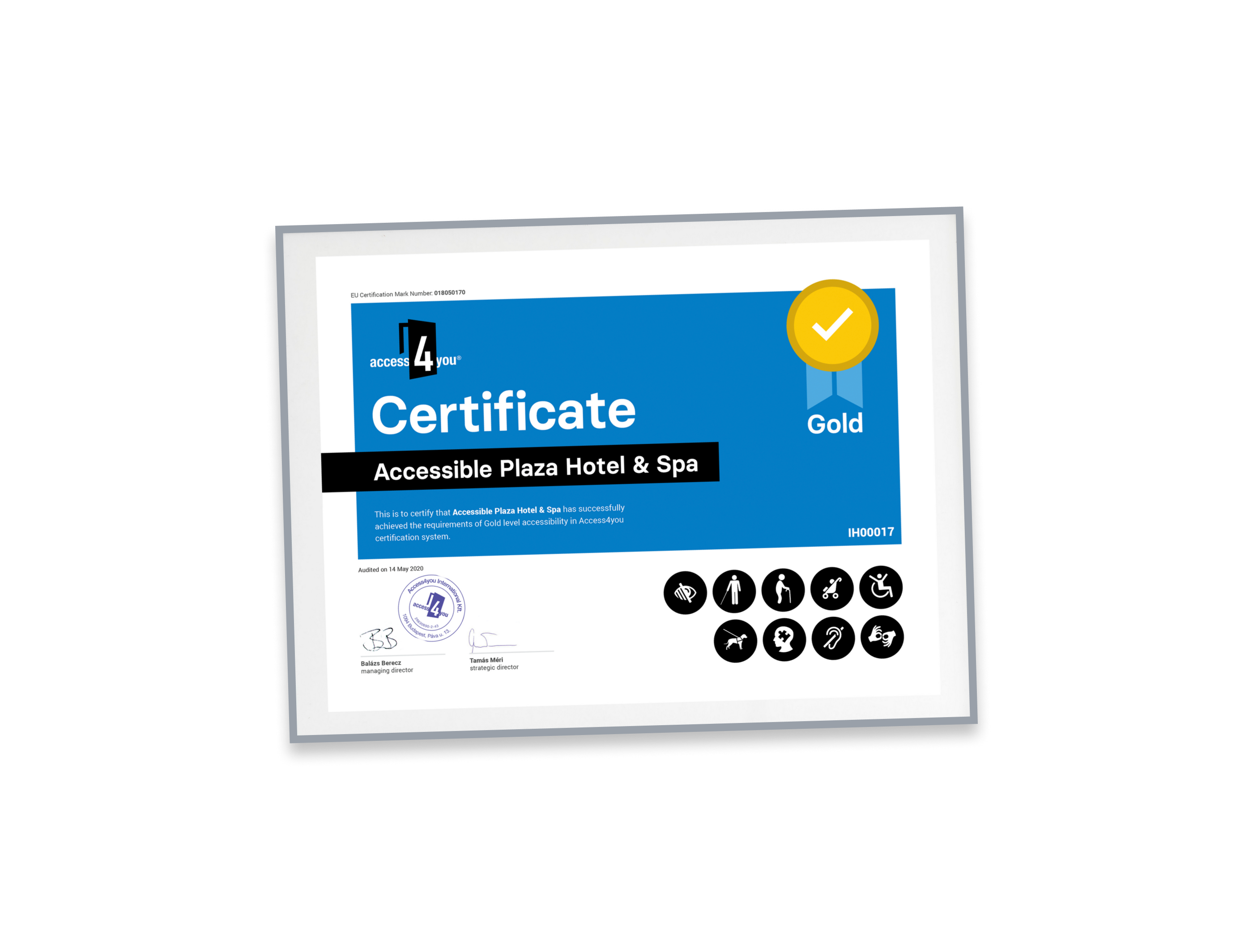 A4U Certificate