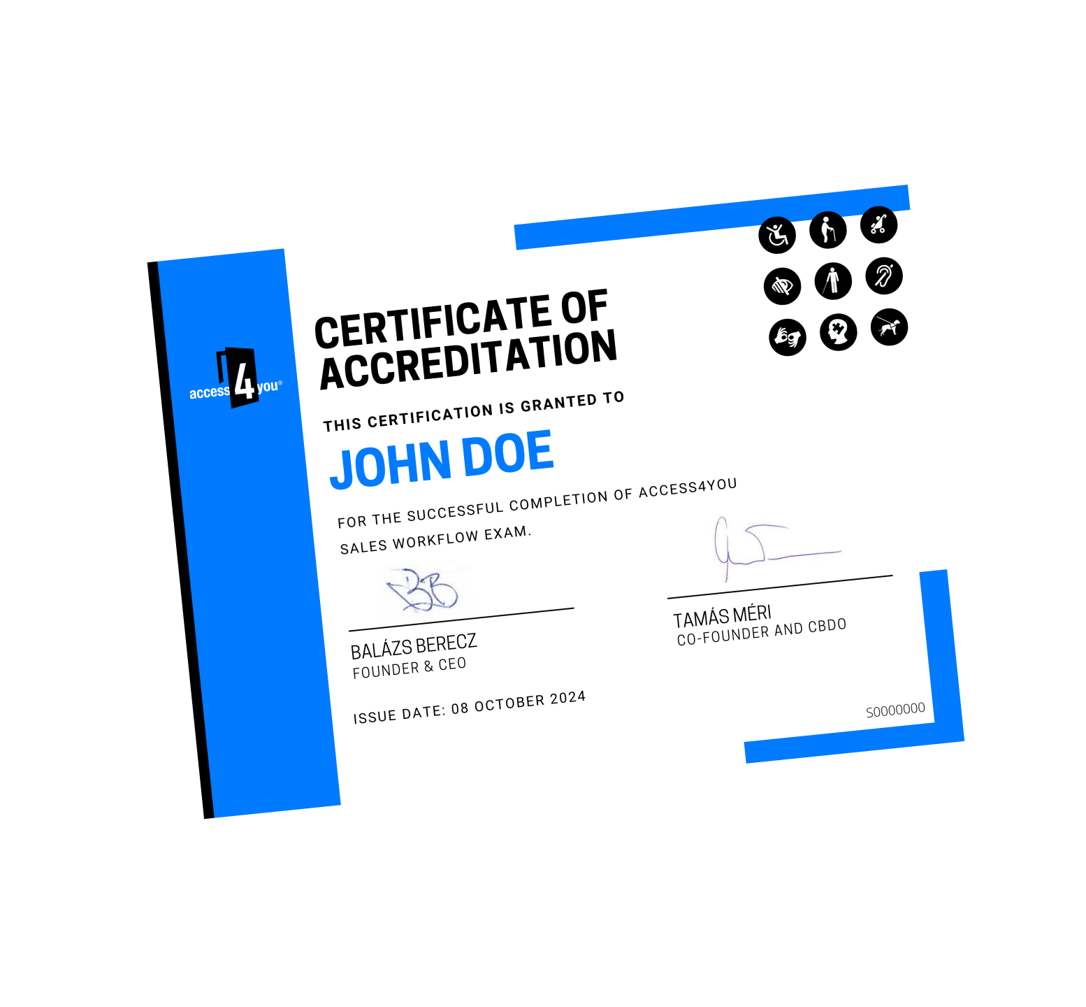 certificate example